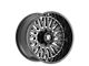 Fittipaldi Offroad FA07 Gloss Black Milled 6-Lug Wheel; 22x12; -44mm Offset (15-20 F-150)
