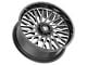 Fittipaldi Offroad FA08 Gloss Black Milled 6-Lug Wheel; 24x10; -19mm Offset (15-20 F-150)