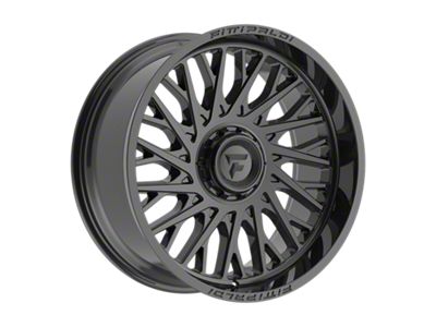 Fittipaldi Offroad FA08 Gloss Black 6-Lug Wheel; 22x10; -19mm Offset (15-20 F-150)