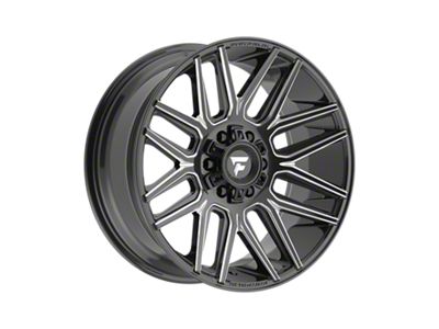 Fittipaldi Offroad FA14 Gloss Black Milled 6-Lug Wheel; 20x9; 0mm Offset (15-20 F-150)