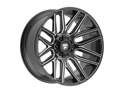 Fittipaldi Offroad FA14 Gloss Black Milled 6-Lug Wheel; 22x10; -19mm Offset (15-20 F-150)