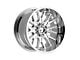 Fittipaldi Offroad FA18 Mirror Coat 6-Lug Wheel; 20x12; -44mm Offset (15-20 F-150)