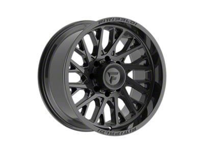 Fittipaldi Offroad FA08 Gloss Black 8-Lug Wheel; 20x10; -19mm Offset (15-19 Sierra 2500 HD)