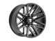 Fittipaldi Offroad FA14 Gloss Black Milled 8-Lug Wheel; 22x10; -19mm Offset (15-19 Sierra 2500 HD)