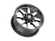 Fittipaldi Offroad FA16 Gloss Black Machined 8-Lug Wheel; 20x9; 12mm Offset (15-19 Sierra 2500 HD)