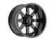 Fittipaldi Offroad FA16 Gloss Black 8-Lug Wheel; 22x12; -51mm Offset (15-19 Sierra 2500 HD)