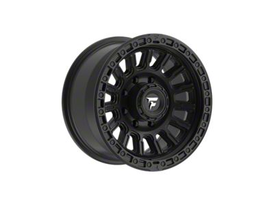 Fittipaldi Offroad FT106 Satin Black 8-Lug Wheel; 17x9; 0mm Offset (15-19 Sierra 2500 HD)