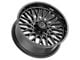 Fittipaldi Offroad FA08 Gloss Black 8-Lug Wheel; 24x10; -19mm Offset (15-19 Silverado 2500 HD)