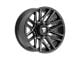 Fittipaldi Offroad FA14 Gloss Black Milled 8-Lug Wheel; 20x10; -19mm Offset (15-19 Silverado 2500 HD)