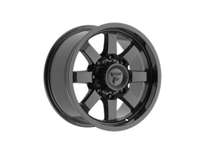 Fittipaldi Offroad FA16 Gloss Black 8-Lug Wheel; 18x9; 12mm Offset (15-19 Silverado 2500 HD)