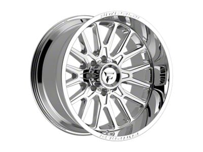 Fittipaldi Offroad FA18 Mirror Coat 8-Lug Wheel; 22x12; -44mm Offset (15-19 Silverado 2500 HD)