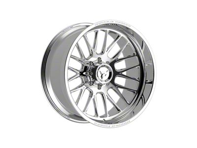 Fittipaldi Offroad FTF502 Polished 8-Lug Wheel; 24x12; -44mm Offset (15-19 Silverado 2500 HD)