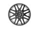 Fittipaldi Offroad FA14 Gloss Black 8-Lug Wheel; 20x9; 18mm Offset (15-19 Silverado 3500 HD SRW)