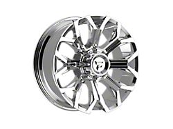 Fittipaldi Offroad FA21 Mirror Coat 8-Lug Wheel; 20x9; 18mm Offset (15-19 Silverado 3500 HD SRW)