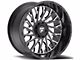 Fittipaldi Offroad FTC08BM Gloss Black with Milled Accents 6-Lug Wheel; 20x12; -44mm Offset (15-20 Tahoe)