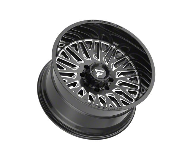 Fittipaldi Offroad FA07 Gloss Black Milled 6-Lug Wheel; 22x12; -44mm Offset (15-20 Yukon)