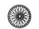 Fittipaldi Offroad FA07 Gloss Black Milled 6-Lug Wheel; 22x12; -44mm Offset (15-20 Yukon)