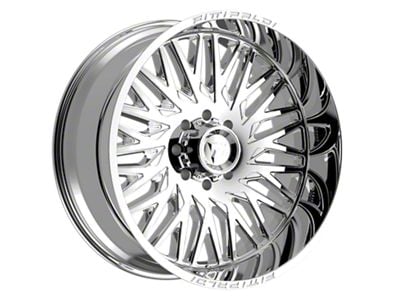 Fittipaldi Offroad FA07 Mirror Coat 8-Lug Wheel; 26x12; -44mm Offset (17-22 F-250 Super Duty)