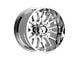 Fittipaldi Offroad FA18 Mirror Coat 8-Lug Wheel; 20x12; -44mm Offset (17-22 F-250 Super Duty)