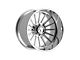 Fittipaldi Offroad FTF504 Polished 8-Lug Wheel; 24x14; -76mm Offset (17-22 F-250 Super Duty)