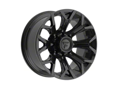 Fittipaldi Offroad FA21 Gloss Black 8-Lug Wheel; 20x10; -19mm Offset (17-22 F-350 Super Duty SRW)