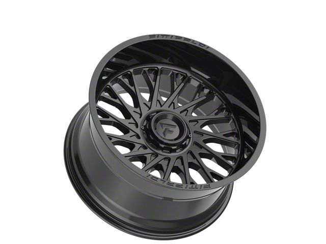 Fittipaldi Offroad FA08 Gloss Black 6-Lug Wheel; 22x12; -44mm Offset (2024 Ranger)