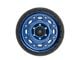 Fittipaldi Offroad FT100 Satin Blue with Black Ring 6-Lug Wheel; 17x9; -12mm Offset (99-06 Sierra 1500)