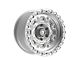 Fittipaldi Offroad FT100 Gloss Silver Machined 6-Lug Wheel; 17x9; -12mm Offset (99-06 Sierra 1500)