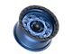 Fittipaldi Offroad FT100 Satin Blue with Black Ring 6-Lug Wheel; 17x9; -12mm Offset (99-06 Silverado 1500)