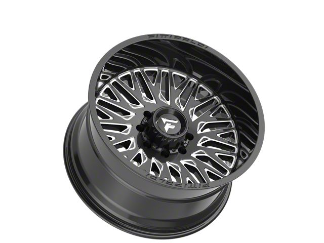 Fittipaldi Offroad FA07 Gloss Black Milled 6-Lug Wheel; 20x12; -44mm Offset (23-24 Canyon)