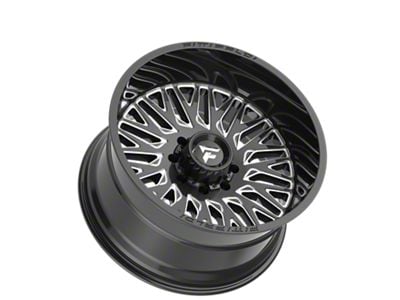 Fittipaldi Offroad FA07 Gloss Black Milled 6-Lug Wheel; 22x12; -44mm Offset (23-24 Canyon)