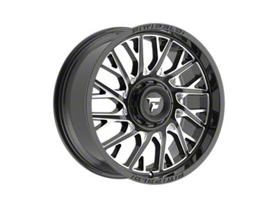 Fittipaldi Offroad FA08 Gloss Black Milled 5-Lug Wheel; 20x9; 18mm Offset (97-03 F-150)