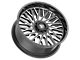 Fittipaldi Offroad FA08 Gloss Black Milled 6-Lug Wheel; 24x10; -19mm Offset (21-24 F-150)