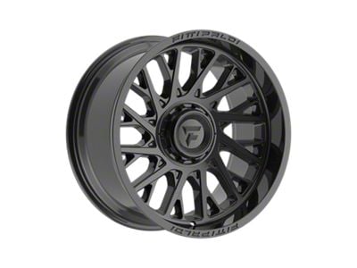 Fittipaldi Offroad FA08 Gloss Black 6-Lug Wheel; 20x10; -19mm Offset (21-25 F-150)