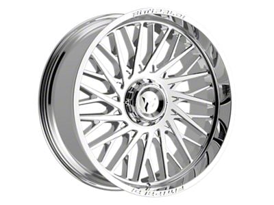 Fittipaldi Offroad FA08 Mirror Coat 6-Lug Wheel; 24x10; -19mm Offset (21-25 F-150)