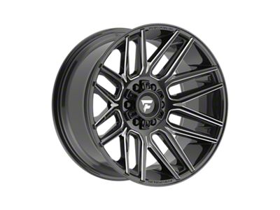 Fittipaldi Offroad FA14 Gloss Black Milled 6-Lug Wheel; 20x10; -19mm Offset (21-25 F-150)