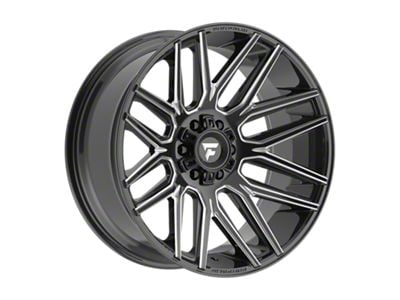 Fittipaldi Offroad FA14 Gloss Black Milled 6-Lug Wheel; 22x10; -19mm Offset (21-25 F-150)