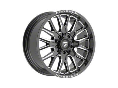 Fittipaldi Offroad FA18 Gloss Black Milled 5-Lug Wheel; 20x9; 0mm Offset (97-03 F-150)