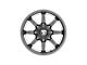 Fittipaldi Offroad FA16 Gloss Black Milled 8-Lug Wheel; 18x9; 12mm Offset (23-24 F-250 Super Duty)