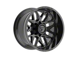 Fittipaldi Offroad FA19 Gloss Black 8-Lug Wheel; 20x12; -44mm Offset (23-24 F-250 Super Duty)