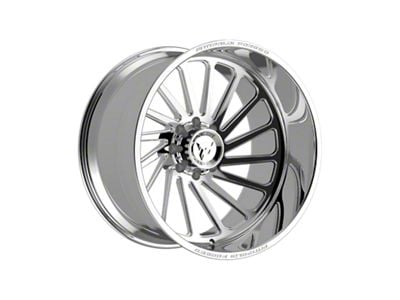 Fittipaldi Offroad FTF503 Polished 8-Lug Wheel; Right Directional; 24x14; -76mm Offset (23-24 F-250 Super Duty)