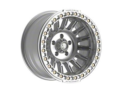Fittipaldi Offroad FB152 Machined Silver 6-Lug Wheel; 17x9; -38mm Offset (19-23 Ranger)