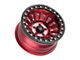 Fittipaldi Offroad FB152 Metallic Red with Red Tint 6-Lug Wheel; 17x9; -38mm Offset (19-23 Ranger)