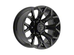 Fittipaldi Offroad FA21 Gloss Black 8-Lug Wheel; 20x10; -19mm Offset (20-25 Sierra 2500 HD)