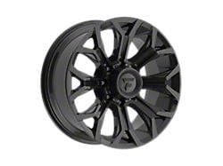 Fittipaldi Offroad FA21 Gloss Black 8-Lug Wheel; 20x9; 18mm Offset (20-25 Sierra 2500 HD)