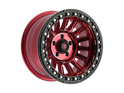 Fittipaldi Offroad FB152 Metallic Red with Red Tint 6-Lug Wheel; 17x9; -38mm Offset (99-06 Silverado 1500)