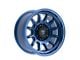 Fittipaldi Offroad FT102 Satin Blue 6-Lug Wheel; 17x8.5; 0mm Offset (14-18 Silverado 1500)