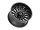 Fittipaldi Offroad FA08 Gloss Black 8-Lug Wheel; 22x12; -44mm Offset (20-25 Silverado 2500 HD)