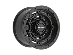 Fittipaldi Offroad FT107 Satin Black 8-Lug Wheel; 17x9; -12mm Offset (20-25 Silverado 3500 HD SRW)