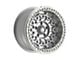 Fittipaldi Offroad FB150 Machined Silver 6-Lug Wheel; 17x9; -15mm Offset (15-20 Tahoe)